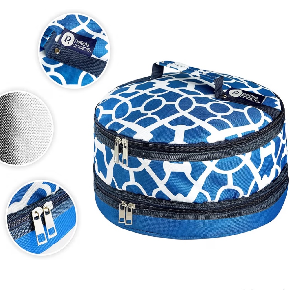 Potluck Pie Casserole Insulated Food Carrier
